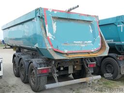 SCHMITZ CARGOBULL SKI 24 SL 7.2, Stahl, 25m³, Luft-Lift, Rollplane