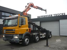 DAF CF 360 CF 360 8x4 Chain lift and Atlas 240.22 *...