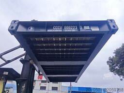 NEU 20 FUß HOLZPLATTFORM 24 TONNEN SCHWERLAST LOGISTIK TRANSPORT