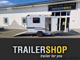 Motorradanhänger trailershop Motorrad Reisen Sport Camp 