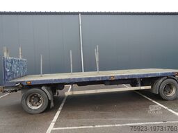 HOFFMAN 2 AXLE FLATBED WITH TWIST LOCKS 20FT
