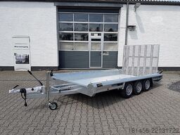 Rimorchio macchine edili HULCO HULCO Terrax 3 Achsen 3500kg Aluboden