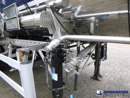 L.A.G. Chemical tank inox L4BH 32.5 m3 / 3 comp