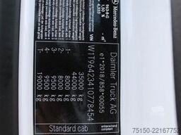 MERCEDES-BENZ 3545 8x4 BB RETARDER BORDMATIK Nr.: 454