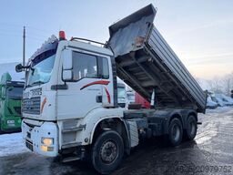 MAN TGA 33.463 6X4 DREISEITENKIPPER BLATT SCHALTER
