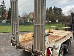 HUMBAUR HS 894020 TA-BS Tiefladeranhänger/Baumschinentra