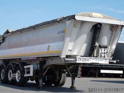 BENALU WYWROTKA 27 m3 / ALUMINIOWA / HYDRAULICZNA KLAPA