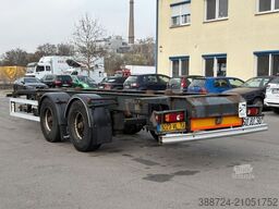 LECITRAILER R2CS*Tandem*Containerchassis*BPW-Achsen*Vollluft