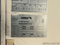 SCHMITZ CARGOBULL SCB *Carrier 1300*Lift*Blumenbreite*Doppelstock*