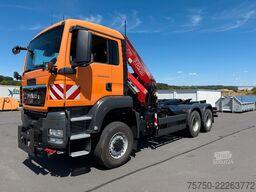 MAN TGS 33.400 6x6 Winterdienst, Kran Fassi ,Meiller