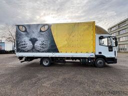 IVECO 75E-210, Pritsche+Plane+LBW, E6