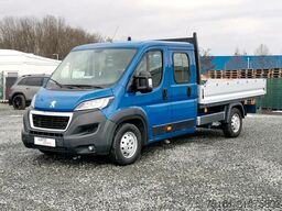 PEUGEOT Boxer 2.2HDI/121kw PRITSCHE 3,3M/ 7 SITZE/ AHK