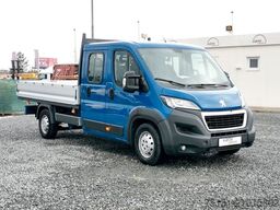 PEUGEOT Boxer 2.2HDI/121kw PRITSCHE 3,3M/ 7 SITZE/ AHK