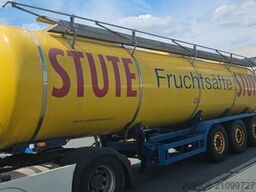  24.000 L. Edelststahl, Schwallwände, 3 Kammern