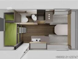 NEXT NEXT 381 Nur 1000 kg! Mit Etagenbetten!