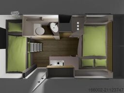 NEXT NEXT 381 Nur 1000 kg! Mit Etagenbetten!