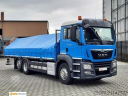 MAN 26.420 TGS Pritsche Plane  8,15 m Intarder AHK