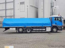 MAN 26.420 TGS Pritsche Plane  8,15 m Intarder AHK