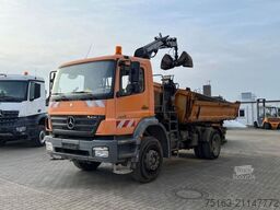 MERCEDES-BENZ Axor 1828 K  2-Achs Kipper Kran Greifer