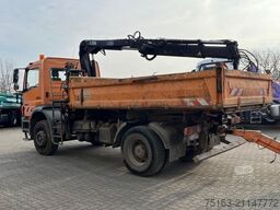 MERCEDES-BENZ Axor 1828 K  2-Achs Kipper Kran Greifer