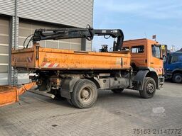MERCEDES-BENZ Axor 1828 K  2-Achs Kipper Kran Greifer