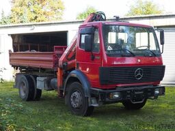 MERCEDES-BENZ SK 1722 K 4x2 2-Achs Kipper Kran Atlas 80.1 mit