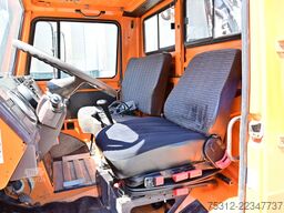 Unimog U1650  Kran Hiab 100 Seilwinde 6 Ersatzreifen