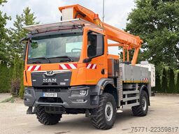 MAN TGM 13.290 4x4 EURO6 PODNOŚNIK KOSZOWY PALFINGE...