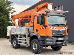 MAN TGM 13.290 4x4 EURO6 PODNOŚNIK KOSZOWY PALFINGE...