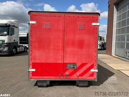 Gesloten 18m³ container met oprijrampen ex-brandweer!