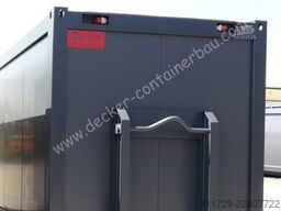 Decker Containerbau Bürocontainer 20ft, auf ABR, sofort