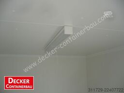 Decker Containerbau Bürocontainer 20ft, auf ABR, sofort