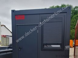 Decker Containerbau Bürocontainer 20ft, Staplertaschen