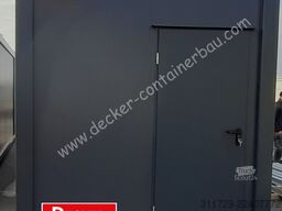 Decker Containerbau Bürocontainer 20ft, Staplertaschen