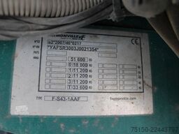 FAYMONVILLE F-S43 MEGA Telesattel 3 x zwangsgelenkt Nr.: 354