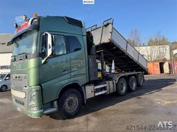 Volvo FH16 8x4 Tridem Crane Truck with 2014 26 t/m Palfi
