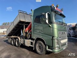 Volvo FH16 8x4 Tridem Crane Truck with 2014 26 t/m Palfi