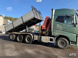 Volvo FH16 8x4 Tridem Crane Truck with 2014 26 t/m Palfi
