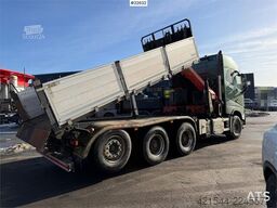 Volvo FH16 8x4 Tridem Crane Truck with 2014 26 t/m Palfi