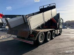 Volvo FH16 8x4 Tridem Crane Truck with 2014 26 t/m Palfi