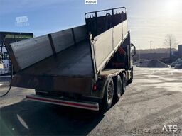 Volvo FH16 8x4 Tridem Crane Truck with 2014 26 t/m Palfi