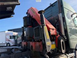 Volvo FH16 8x4 Tridem Crane Truck with 2014 26 t/m Palfi