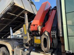 Volvo FH16 8x4 Tridem Crane Truck with 2014 26 t/m Palfi