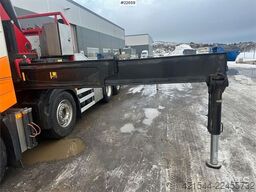 Volvo FH crane truck 8x2 w/ 95 t/m crane, jib and winch,