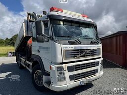 Volvo FM 6x2 crane truck with tipper and a 20t/m Palfing