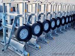 Martz Motorrad Trailer Motorradanhänger Anhänger Kipper 2er