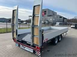 FLIEGL TPS 118 Bau mit Heckan Tandem Plattf Rampen