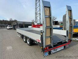 FLIEGL TPS 118 Bau mit Heckan Tandem Plattf Rampen