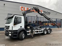 Iveco Stralis AD260SY Euro 6 MKG 15 Tonmeter laadkraa...