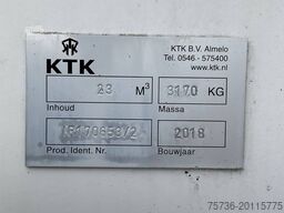 KTK 23m³ Zijlader container 